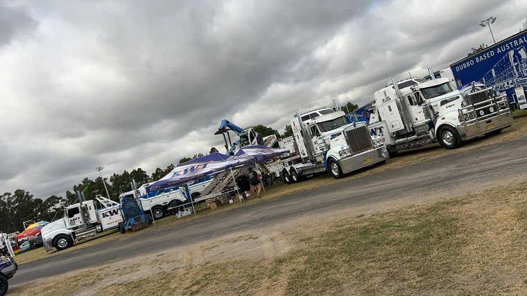 The modern KWT fleet lined up today