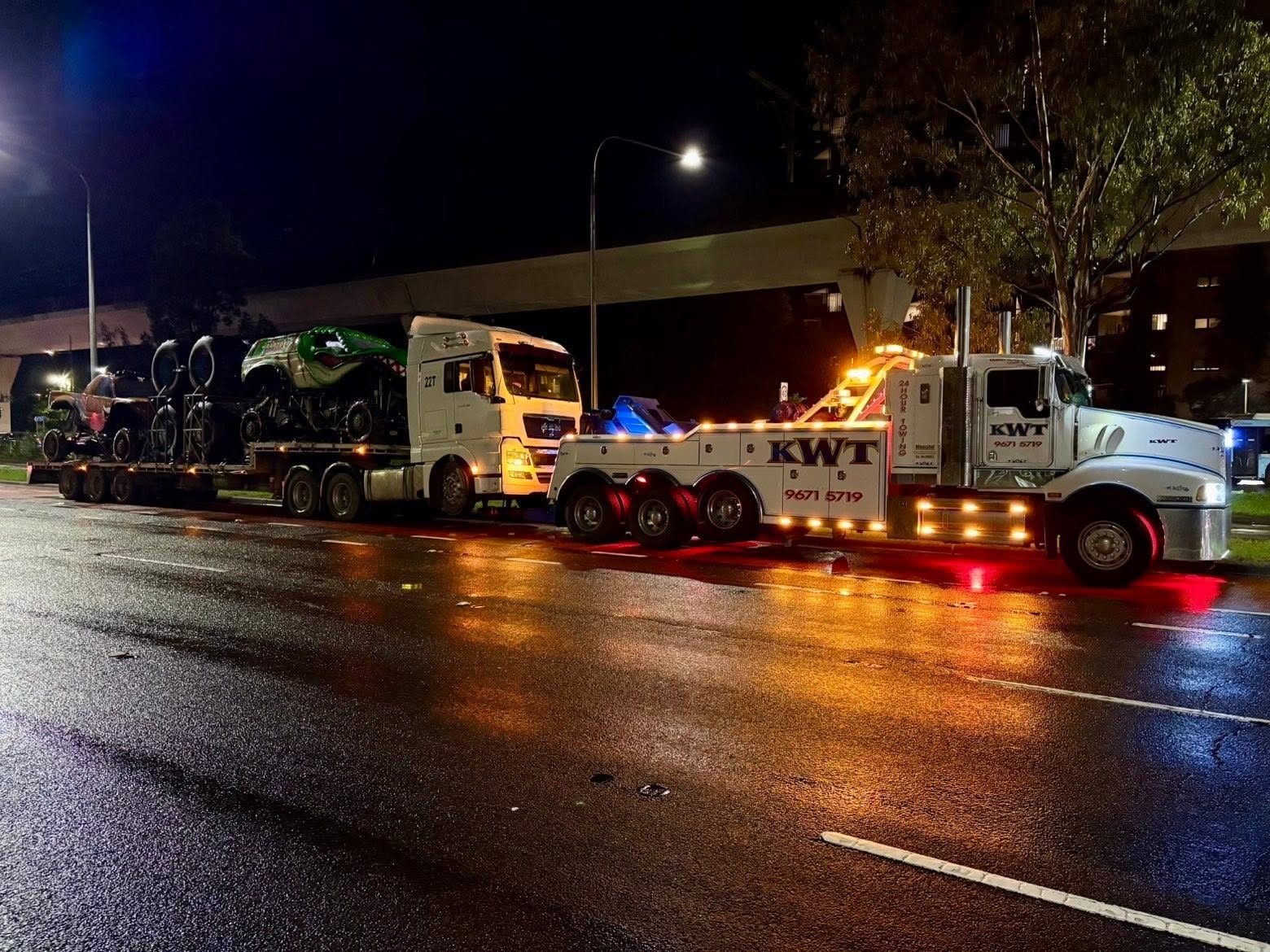 Wet weather breakdown recovery, Sydney
