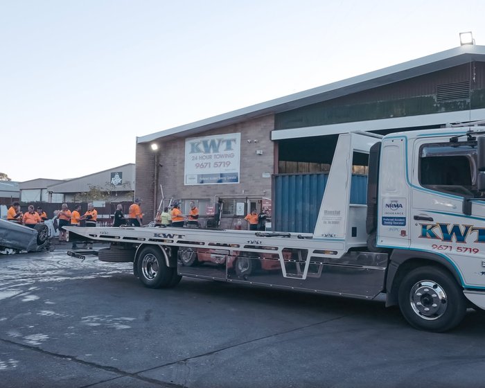 Restraint — KWT container transport process