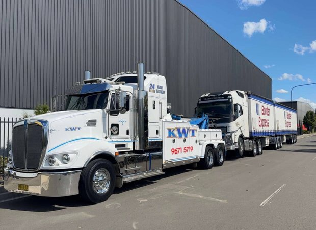 A KWT rig scheduled and on its way to site