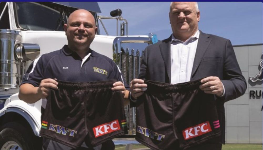 Kurt Waters at the Penrith Panthers Rugby League Academy