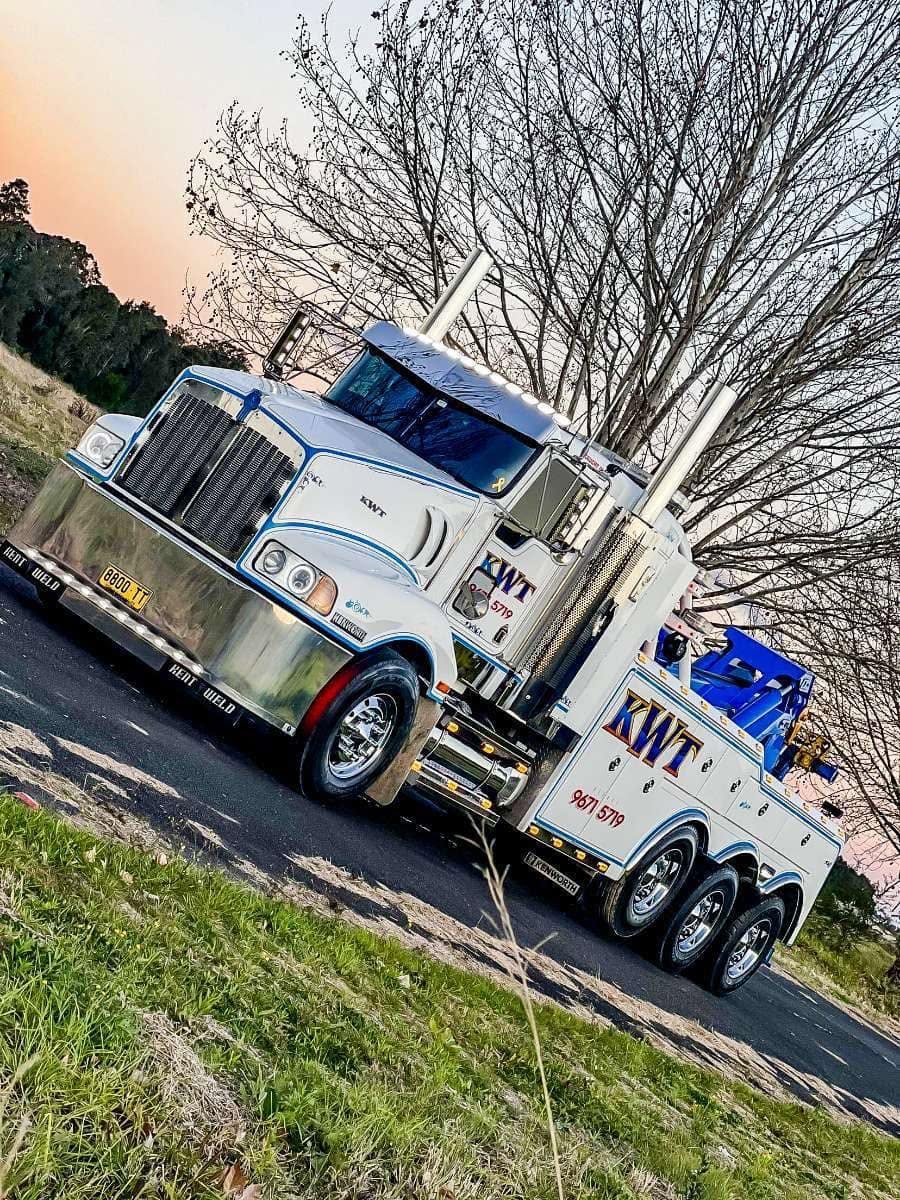 KWT truck ready at the depot