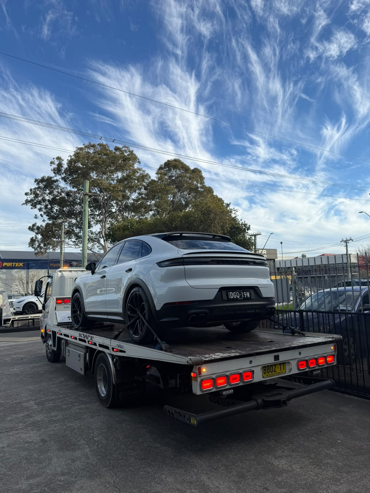 Workshop and Inspection Transport — KWT vehicle transport