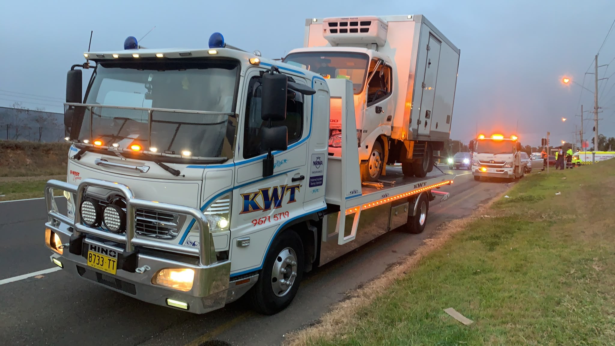 Semi-trailer heavy recovery, Greater Sydney