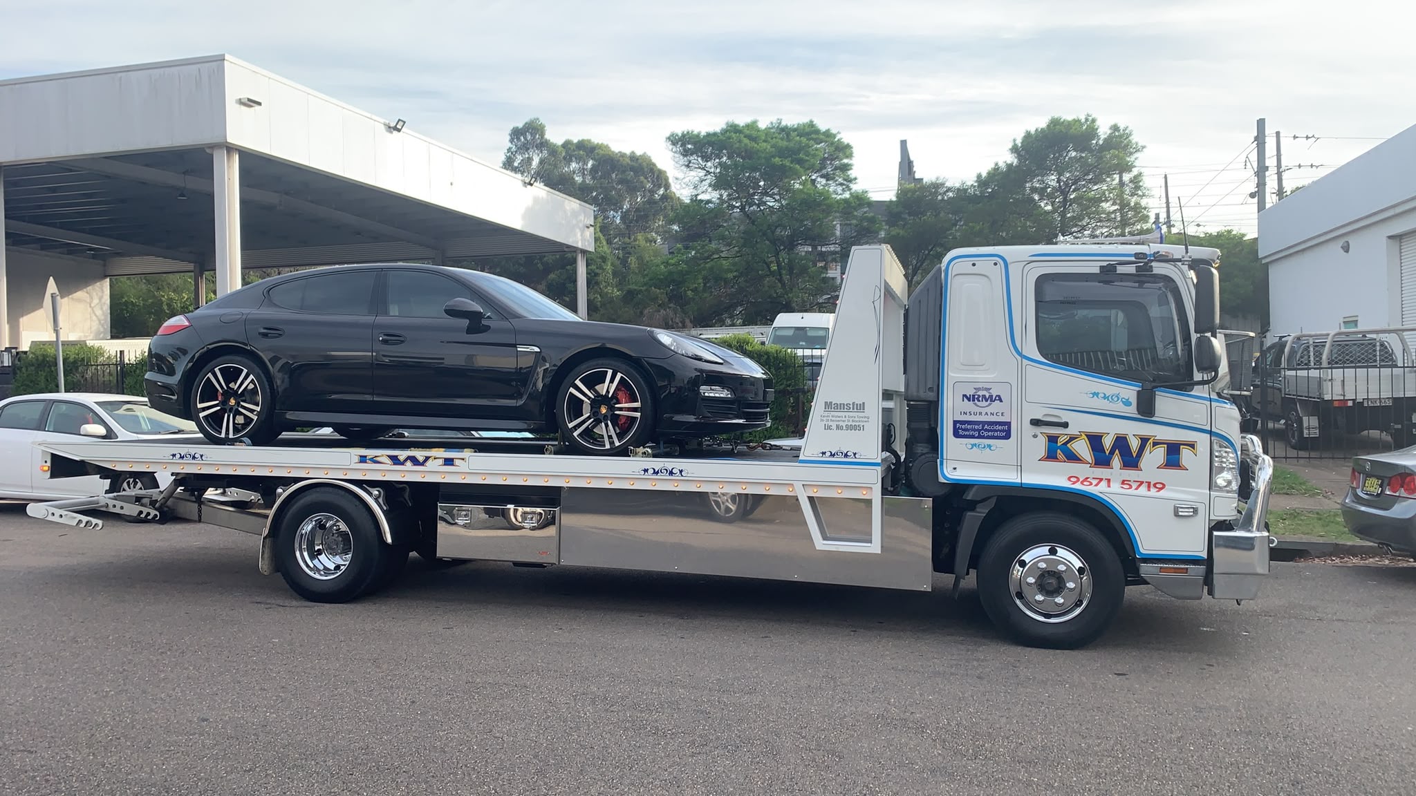 Semi-trailer heavy recovery, Greater Sydney